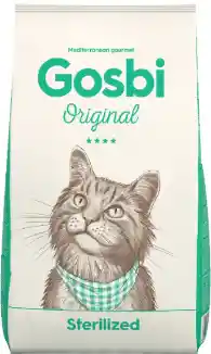 Alimento Seco Para Gatos Adultos Esterilizados Con Tendencia Al Sobrepeso Gosbi Original Cat Sterilized 1kg