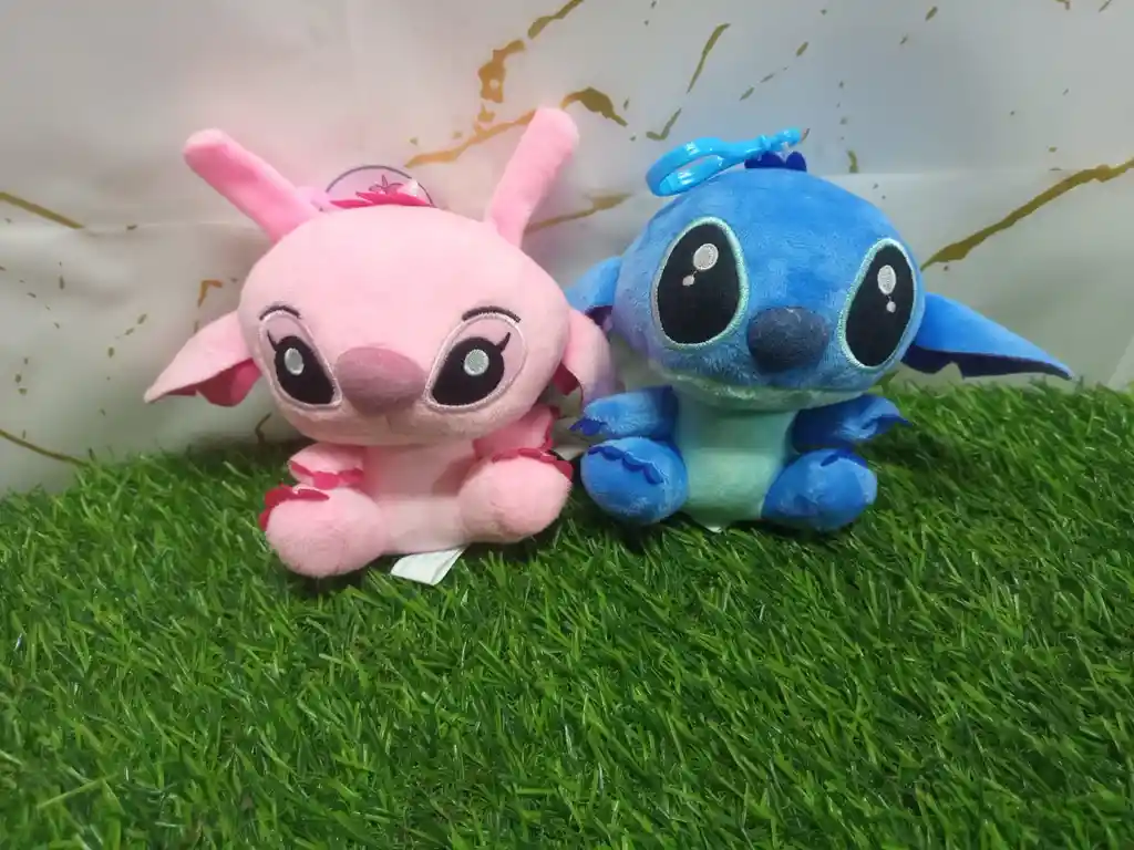 Peluche Tipo Llavero De Stitch O Angela