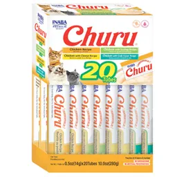Churu - Inaba Cat Snack Churu Caja Variedad Pollo 280 G