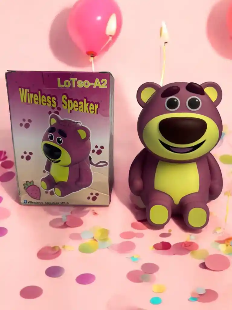 Parlante Tierno Lotso Recargable Regalo Perfecto