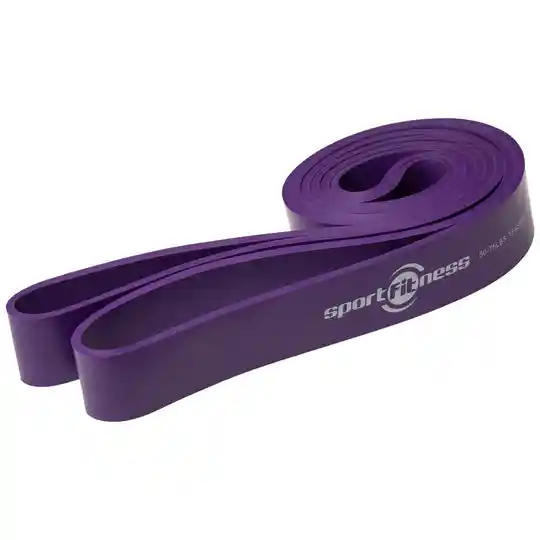 Combo Bandas De Poder Sportfitness Negra-roja-morada