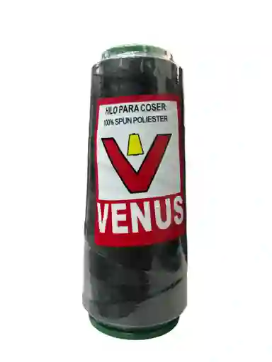 1 Tubo Negro 120 Hilo Tubino De Marca Venus De 100 Yardas