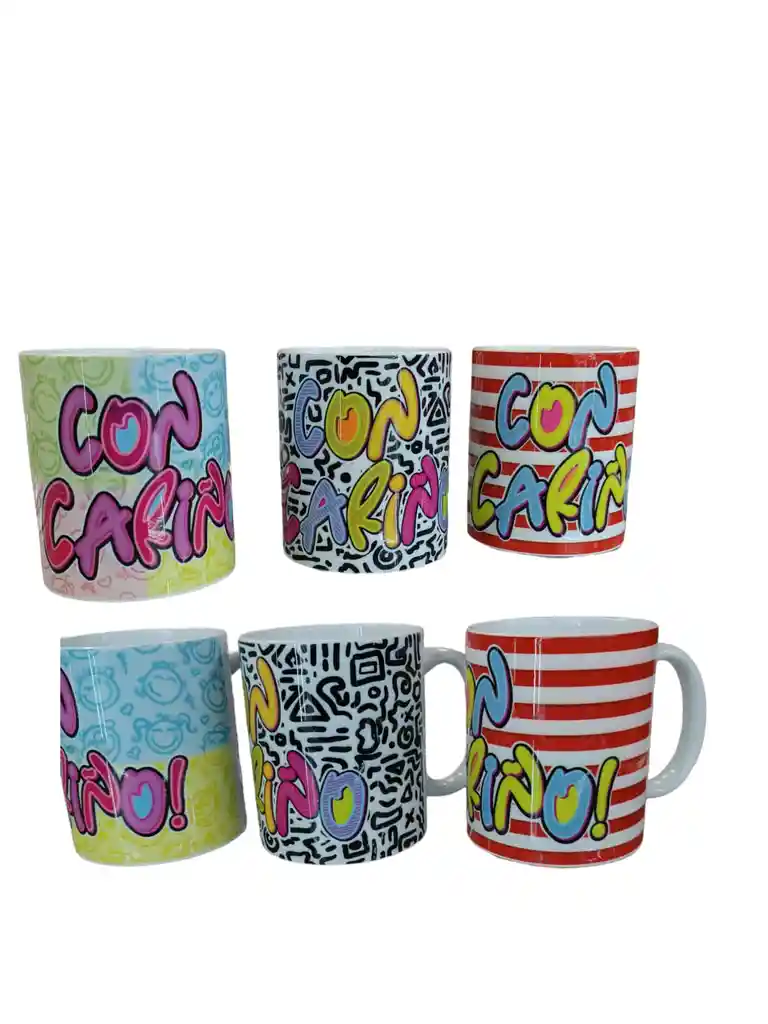 Pocillo Mug Con Cariño