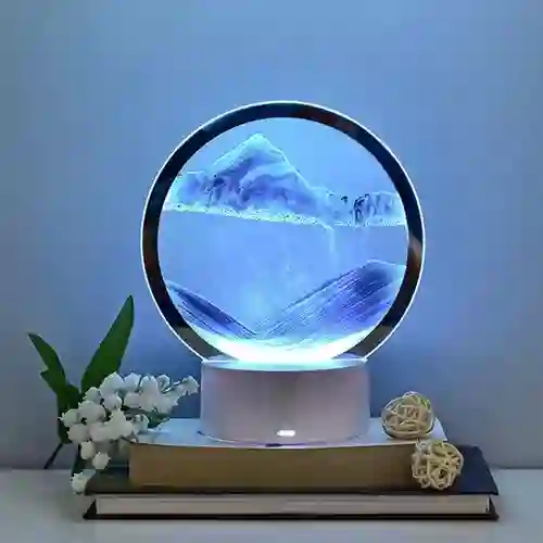 Arte De Arena En Movimiento 3d Decoración De Mesa
