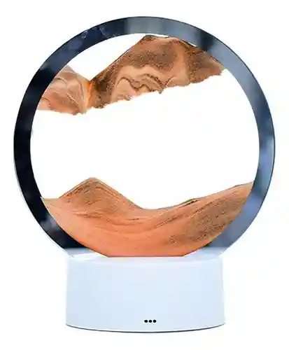 Arte De Arena En Movimiento 3d Decoración De Mesa