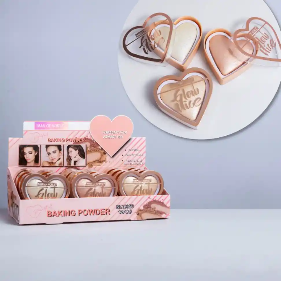 Iluminador Corazon Tipo Too Faced Amor Y Amistad