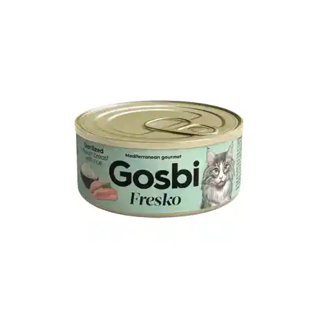 Fresko Cat Sterilised Chicken Breast With Rice