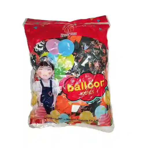 Hallo Globo Estampado Halloween X100 Unidades