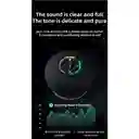 Mini Parlante De Ducha Bluetooth Luz Led 7 Colores, Manos Libres Con Micrófono Integrado, Ventosa, Bluetooth 5.0 Bts07 Impermeable (negro)