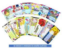 Tarjetas Adhesivas De / Para X 3 Unidades Motivos De Mujer