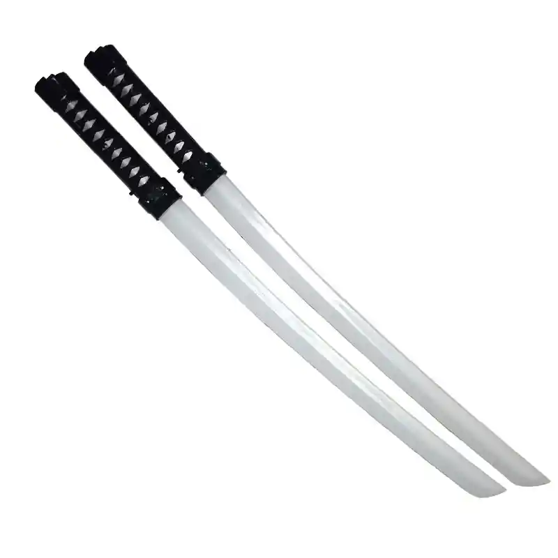 Espada Ninja Doble Con Luz Led