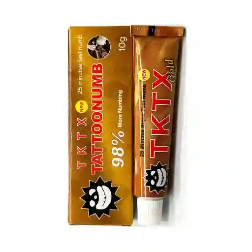 Anestesia Gold Tktx 98% Pomo 10 Gr