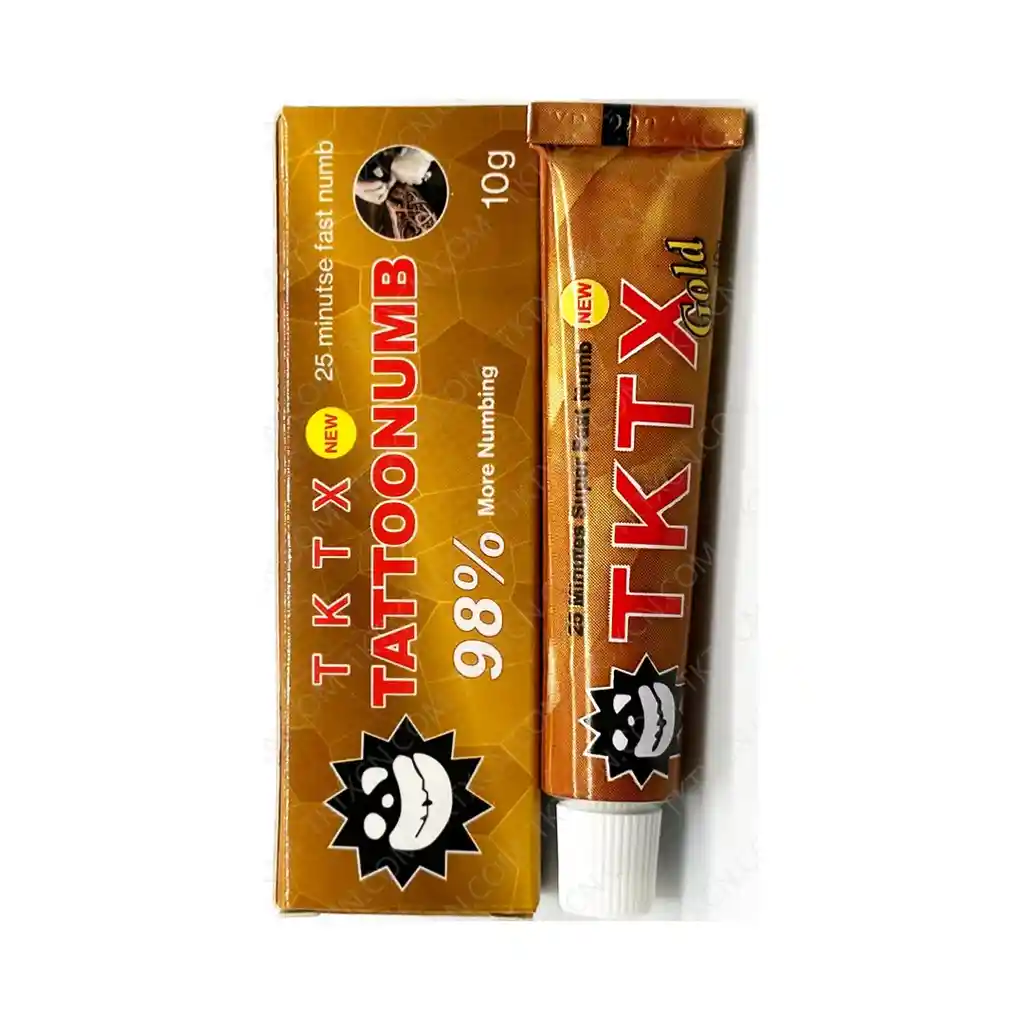 Anestesia Gold Tktx 98% Pomo 10 Gr