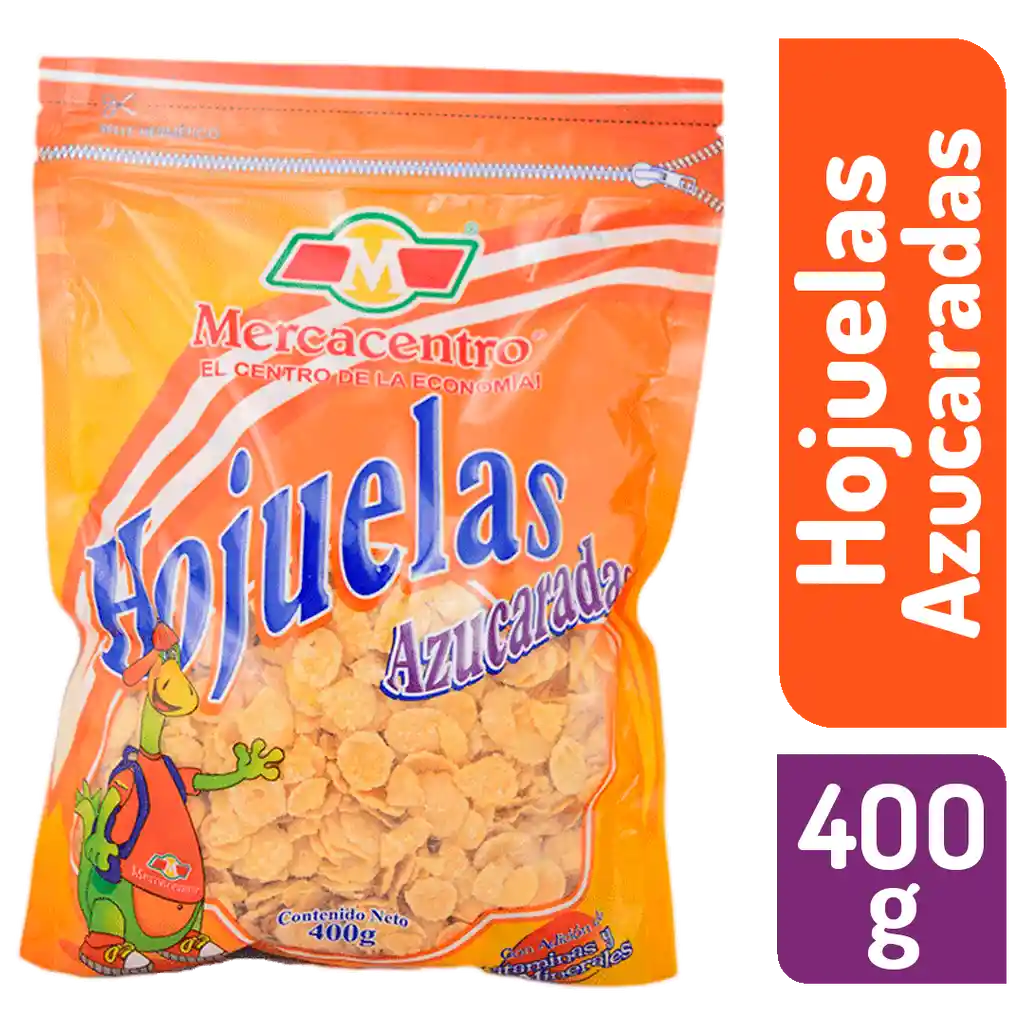 Cereal Hojuelas Azucaradas Mercacentro 400 G
