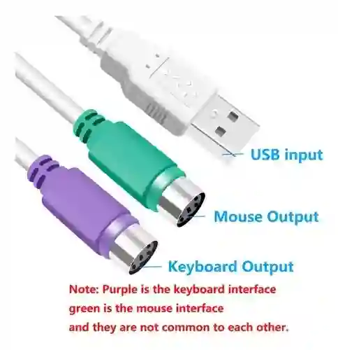 Adaptador Convertidor Conector Ps2⚡