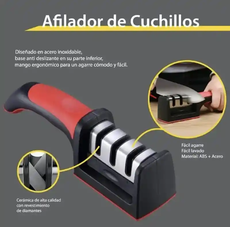 Afilador De Cuchillos Tijeras ⚡