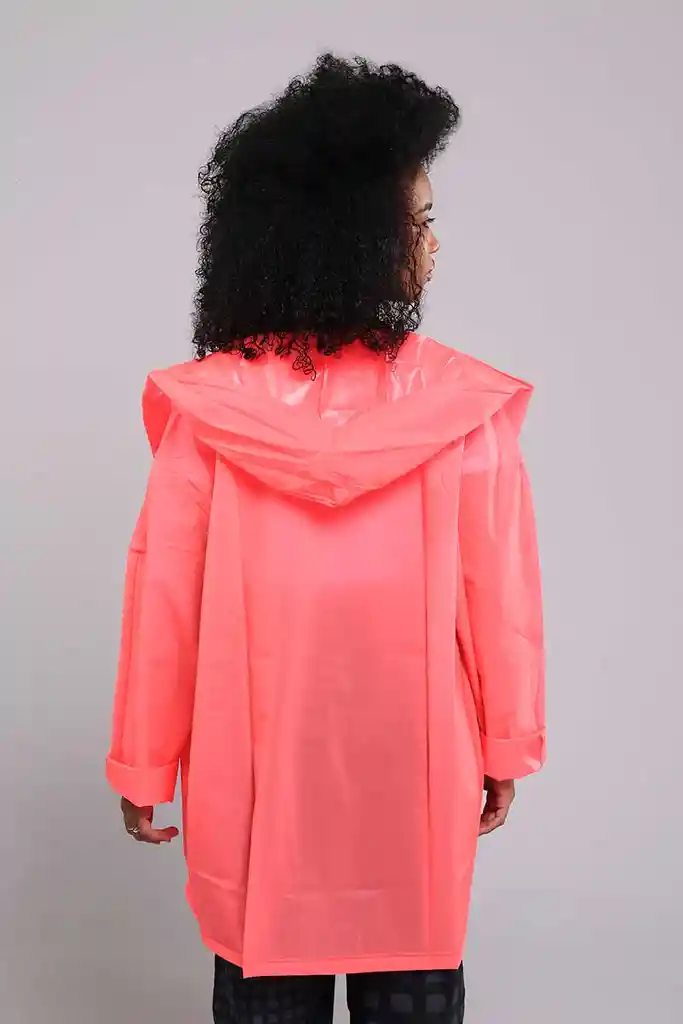 Capa Impermeable Radiante Pink L