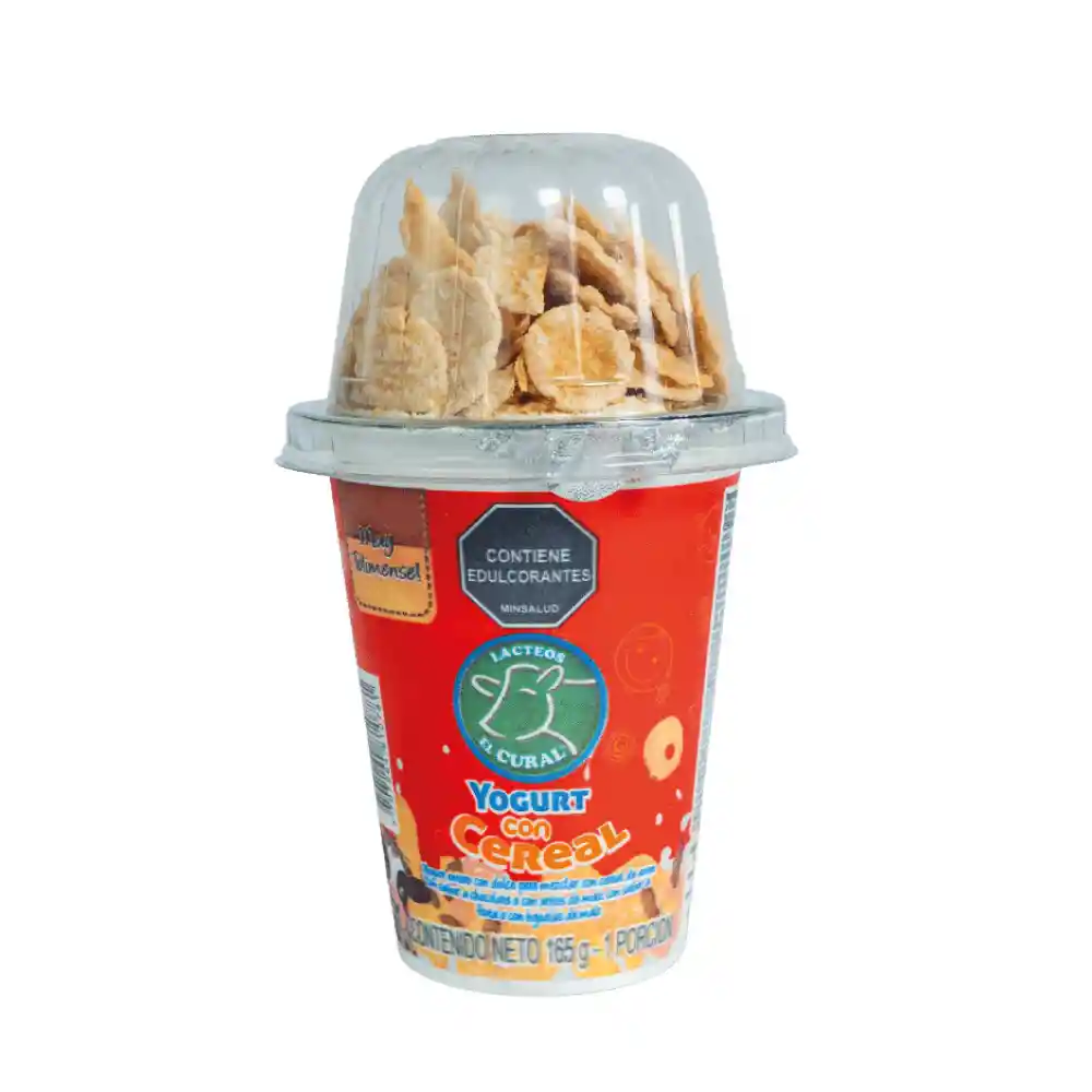 Yogurt El Cural Vaso X 165 G Cereal