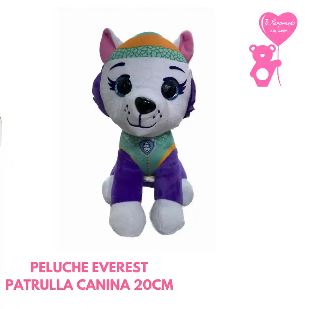 Peluche Everest Patrulla Canina 20cm Paw Patrol