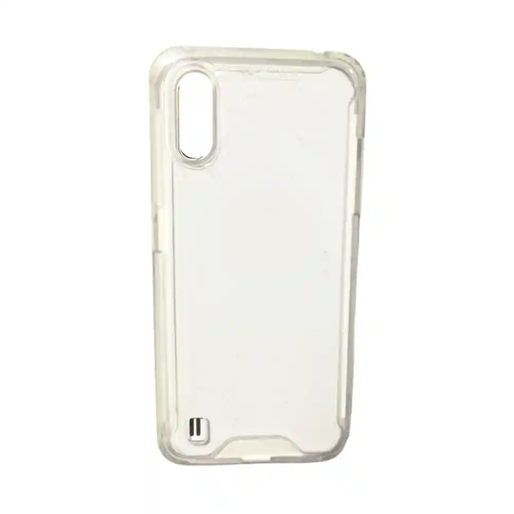 Galaxy Funda Protector Silicona Rigida Clean Para A01