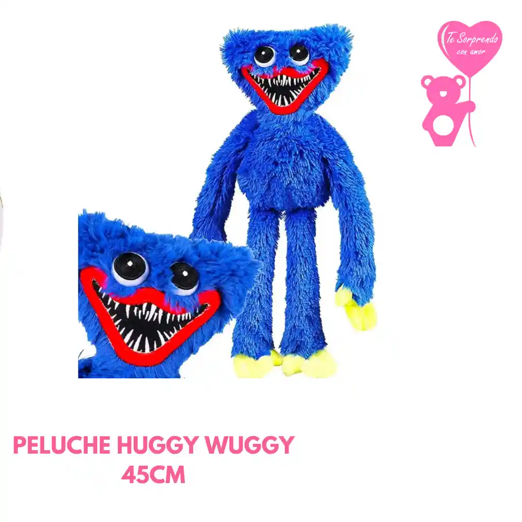 Peluche Huggy Wuggy 45cm