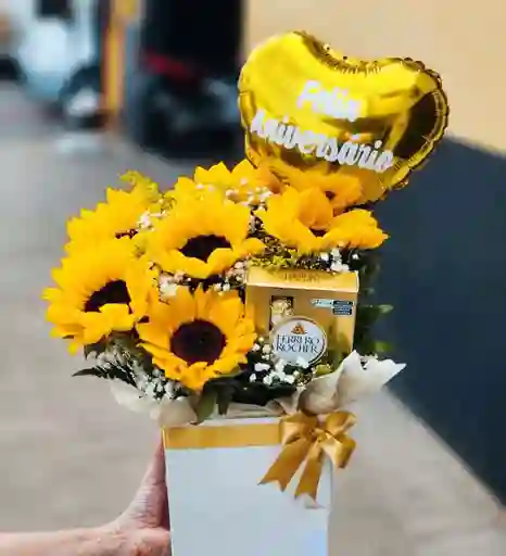 Abrazo De Girasoles