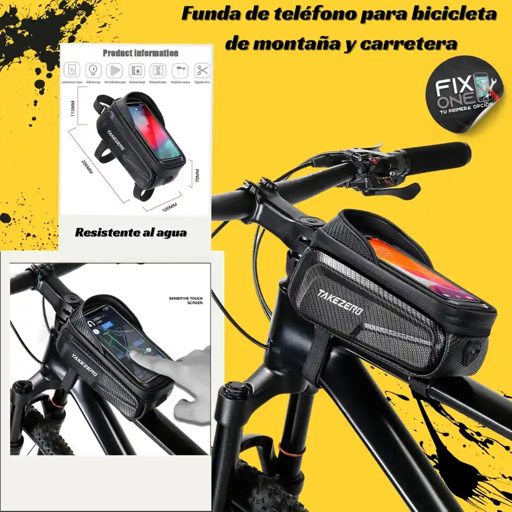 Funda De Teléfono Para Bicicleta De Montaña Y Carretera