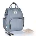 Pañalera Bolso Morral Insular Cambiador Bebe Azul