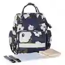 Pañalera Bolso Morral Insular Cambiador Bebe Flores