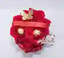 Caja Mini De Rosas Con Chocolates