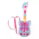 Guitarra Mariposa Niñas Juguete Luces Interactivo + Baterias