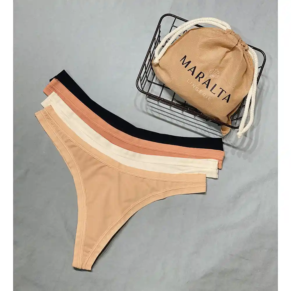 Kit X4 Panty Natural L