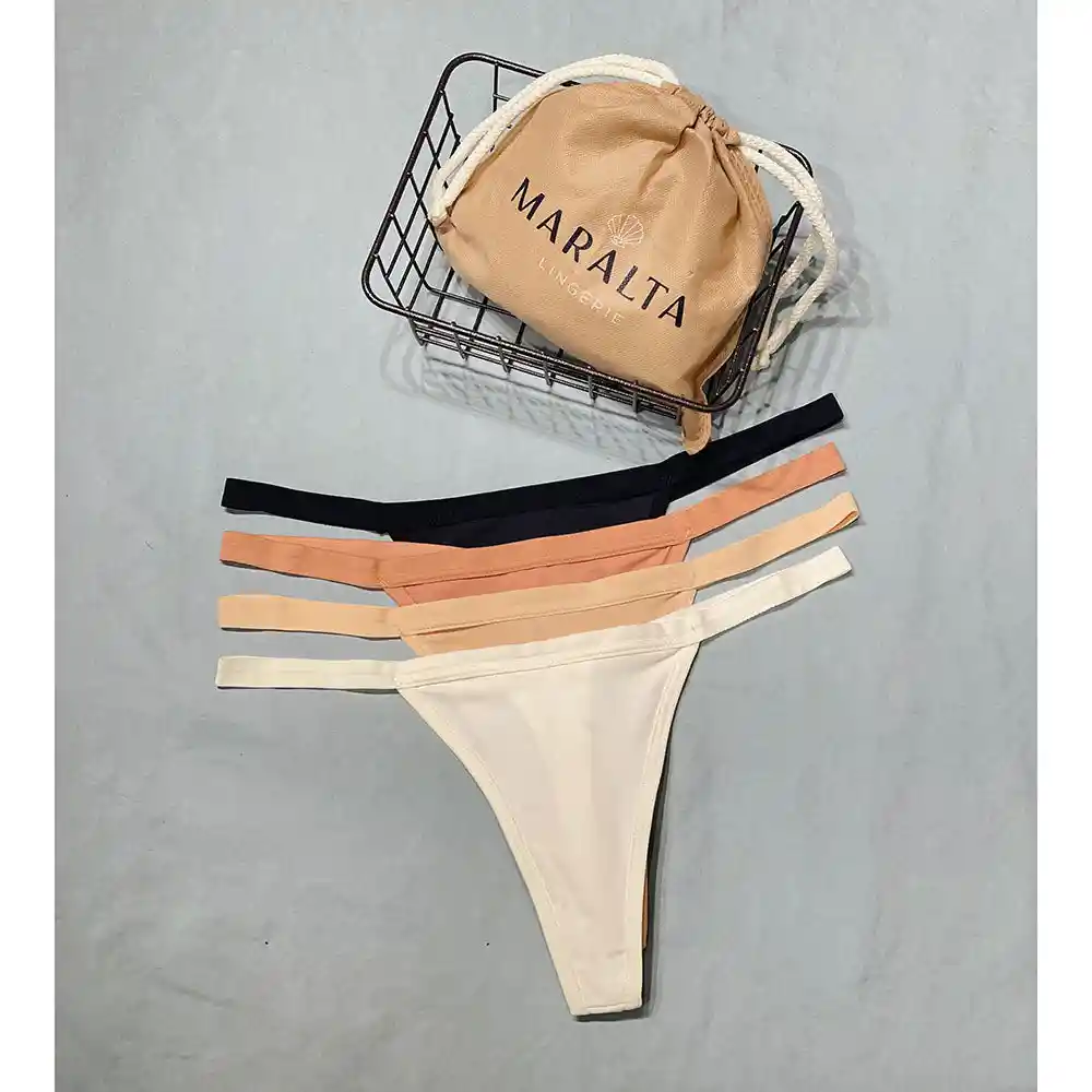 Kit X4 Panty Cristal L