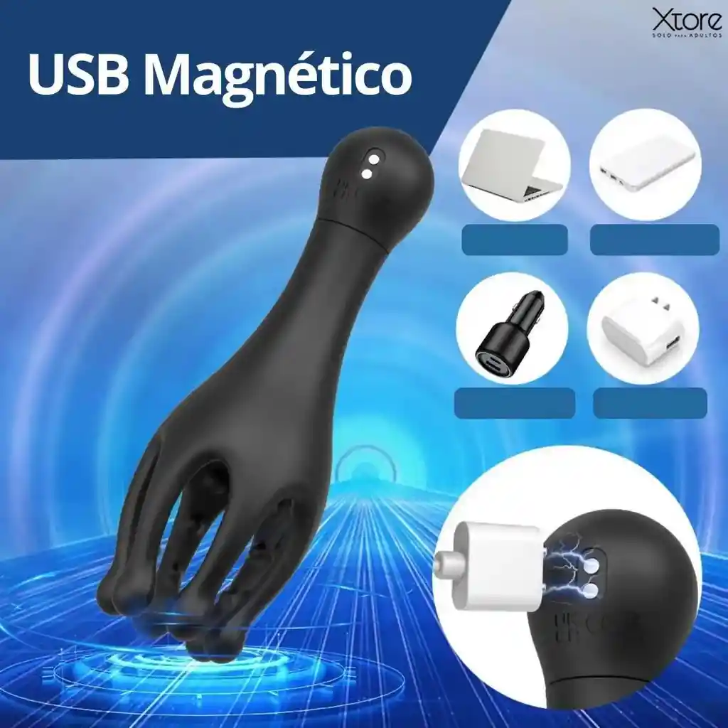 Masturbador Entrenador Vibrador Consolador Masculino Electrónico