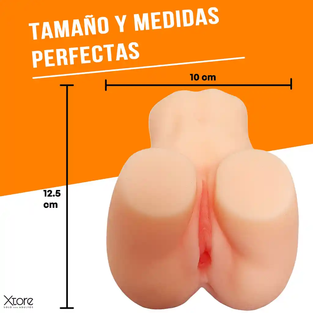 Masturbador Masculino Vagina Y Ano Nalgas Realista