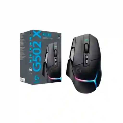 Logitech Gamer Mouse G502 X Plus Inalámbrico 25.600dpi