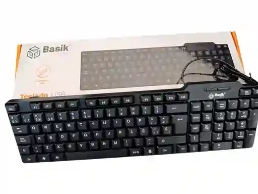 Teclado Alambrico Para Pc O Portatil Con Letra Ñ