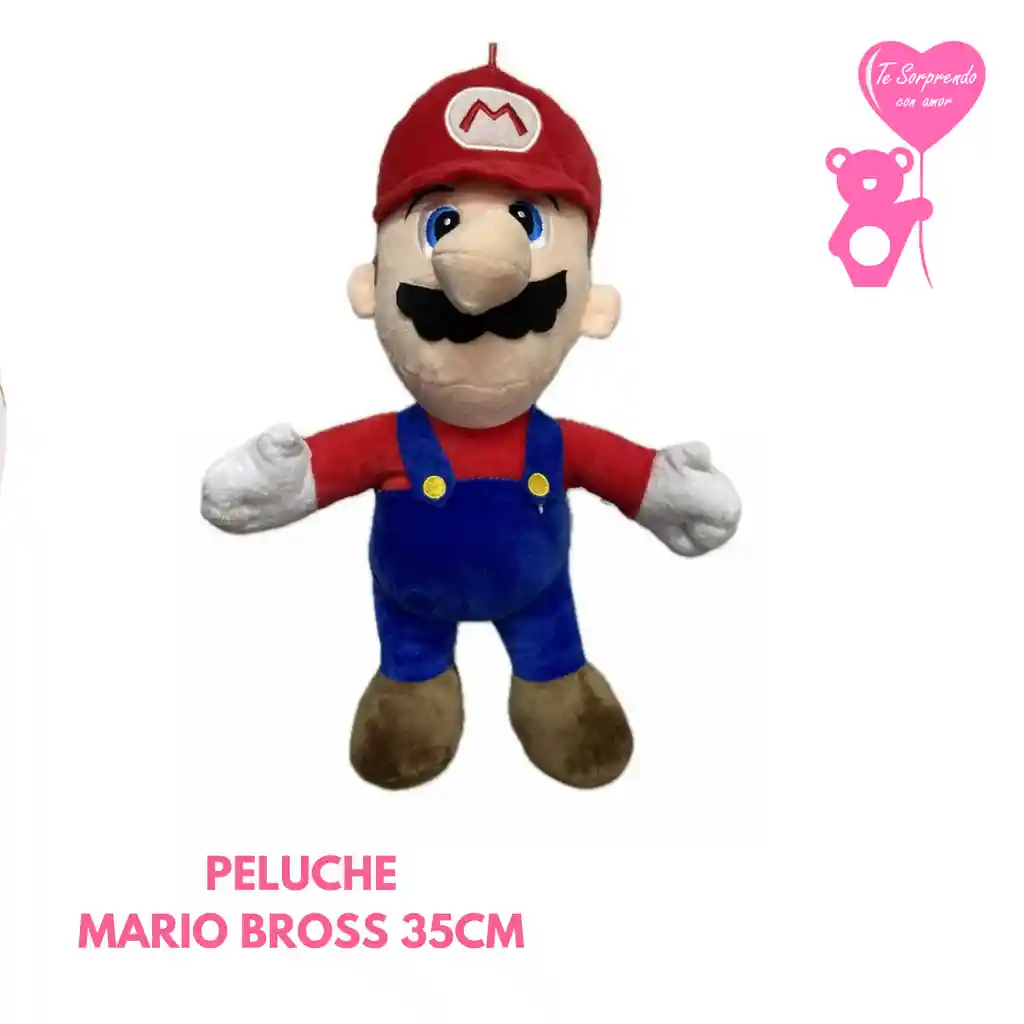 Peluche Mario Bross 35cm