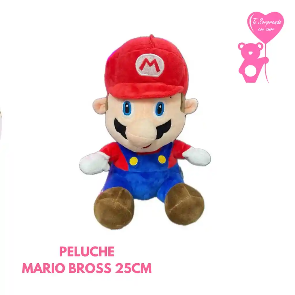 Peluche Mario Bross 25cm