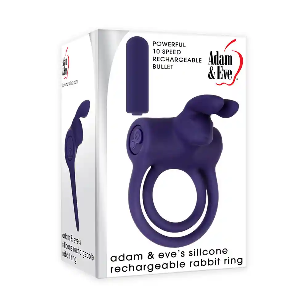 Anillo Vibrador Rabbit Adam Eve