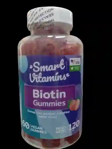 Gomitas De Biotina X 10.000 Mg 60 Gomitas Samrt Vitamins