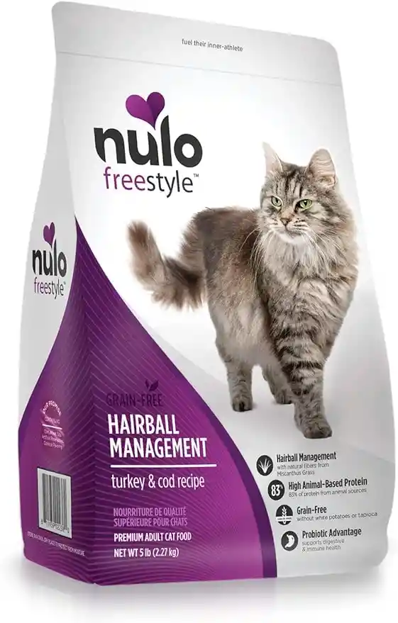 Nulo Gatos Control Bolas De Pelo 5 Lbs Alimento Gato Hairball Control Nulo Gatos 5 Lbs