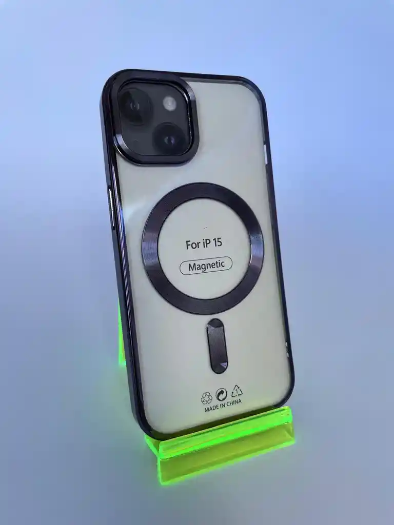 Case De Lujo Iphone 15 Morado Brillante