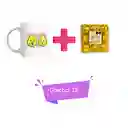 Combo 13 Amor Y Amistad Mug + Chocolates Marca Adro X 9 Unidades.