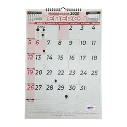 Calendario 2025 Vertical Grande 34x48