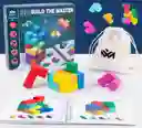 Juego Didáctico Cubo Puzzle Space Master Madera Para Niños