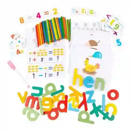 Juego Didáctico Interactivo Inglés Y Matemáticas Niños