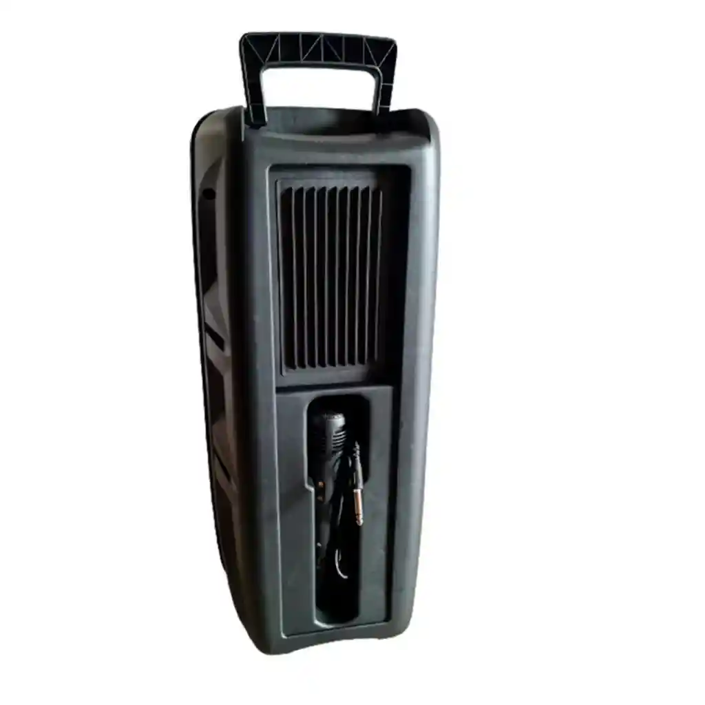 Parlante Kts Kts-1743 Portátil Con Bluetooth Negra 110v