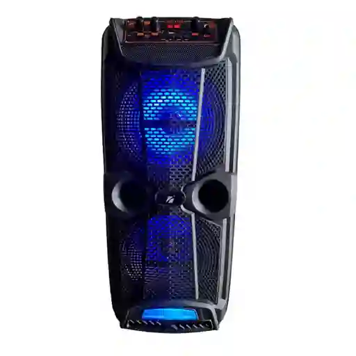 Parlante Kts Kts-1743 Portátil Con Bluetooth Negra 110v
