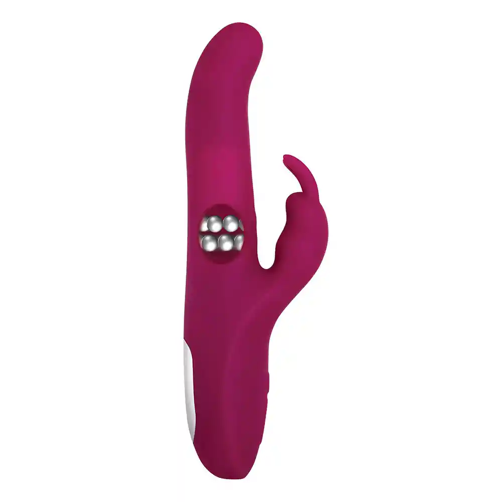 Vibrador Doble Conejo Giratorio Adam Eve